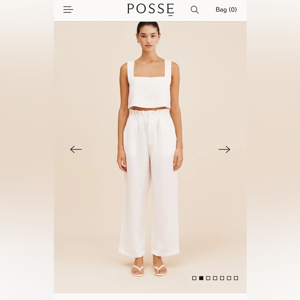 Posse linen Ducky pant M
